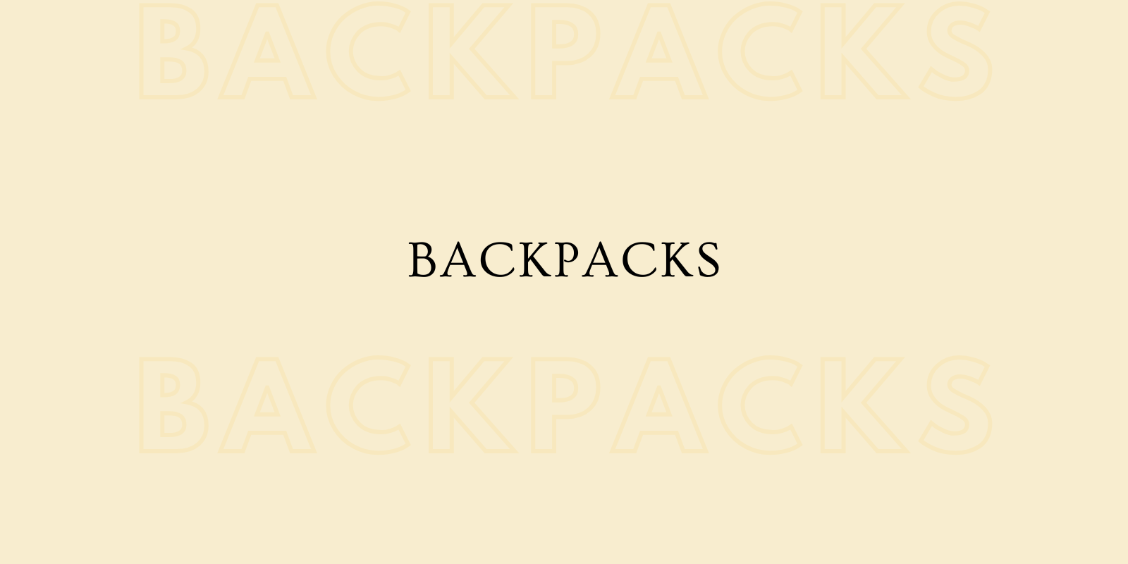 Backpacks