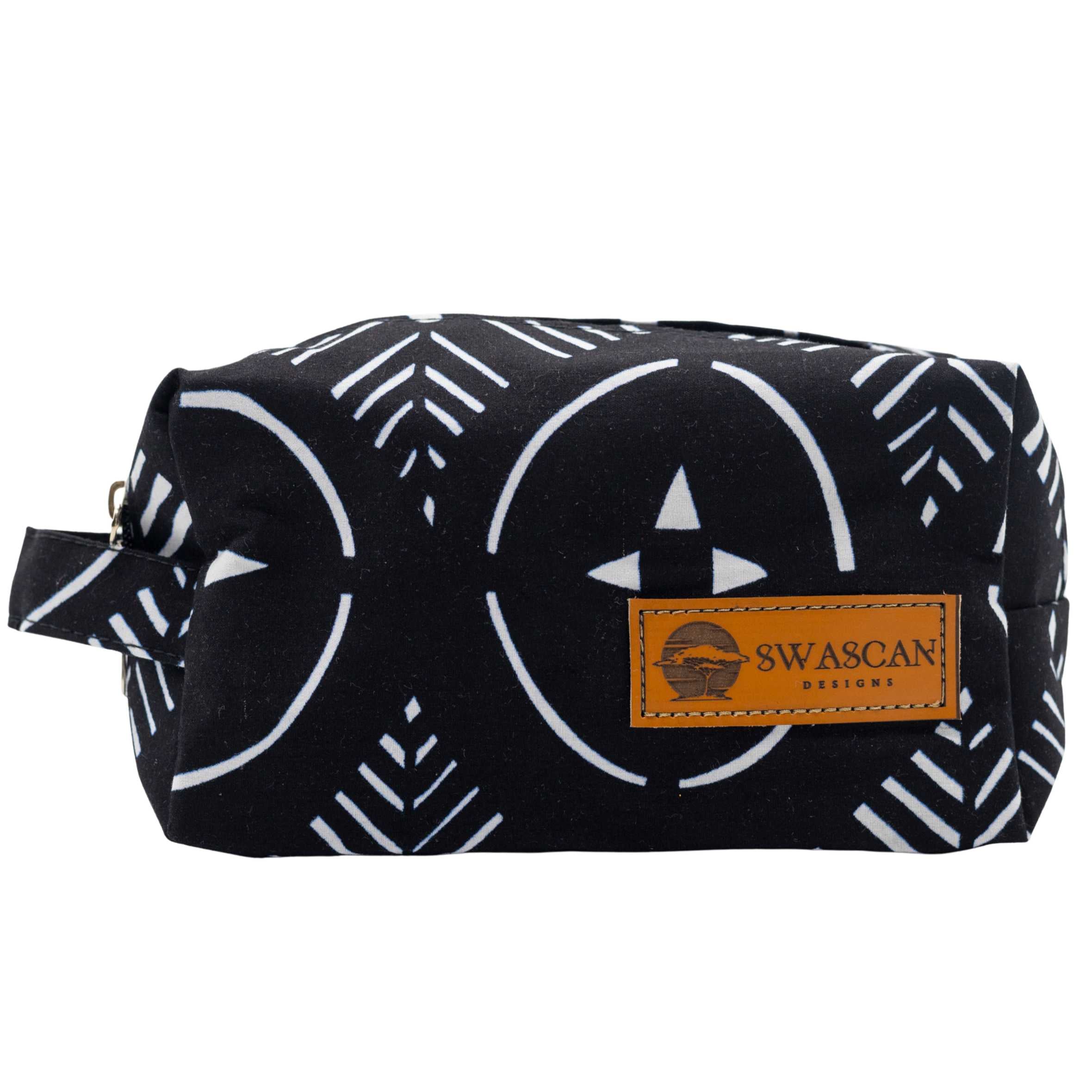 Akinyi Ankara Backpack Set - Bold Print Bag & Pouch Combo