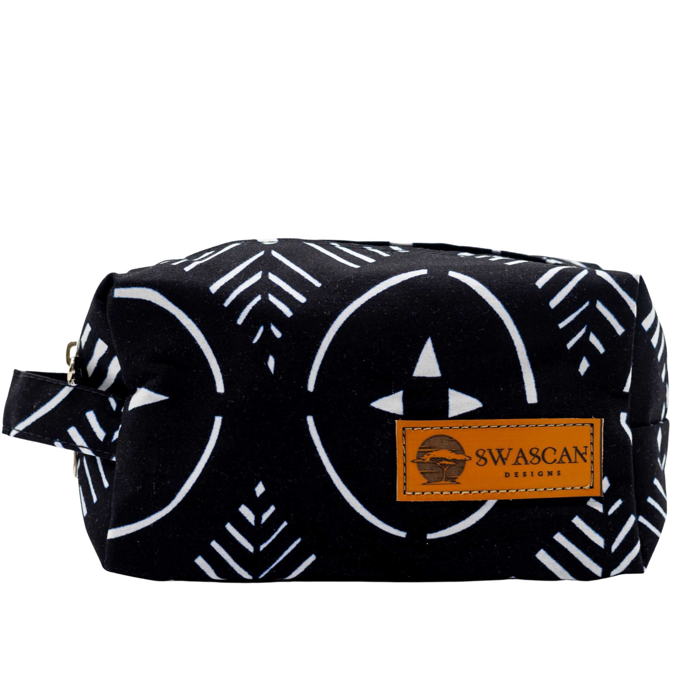 Akinyi Ankara Backpack Set - Bold Print Bag & Pouch Combo