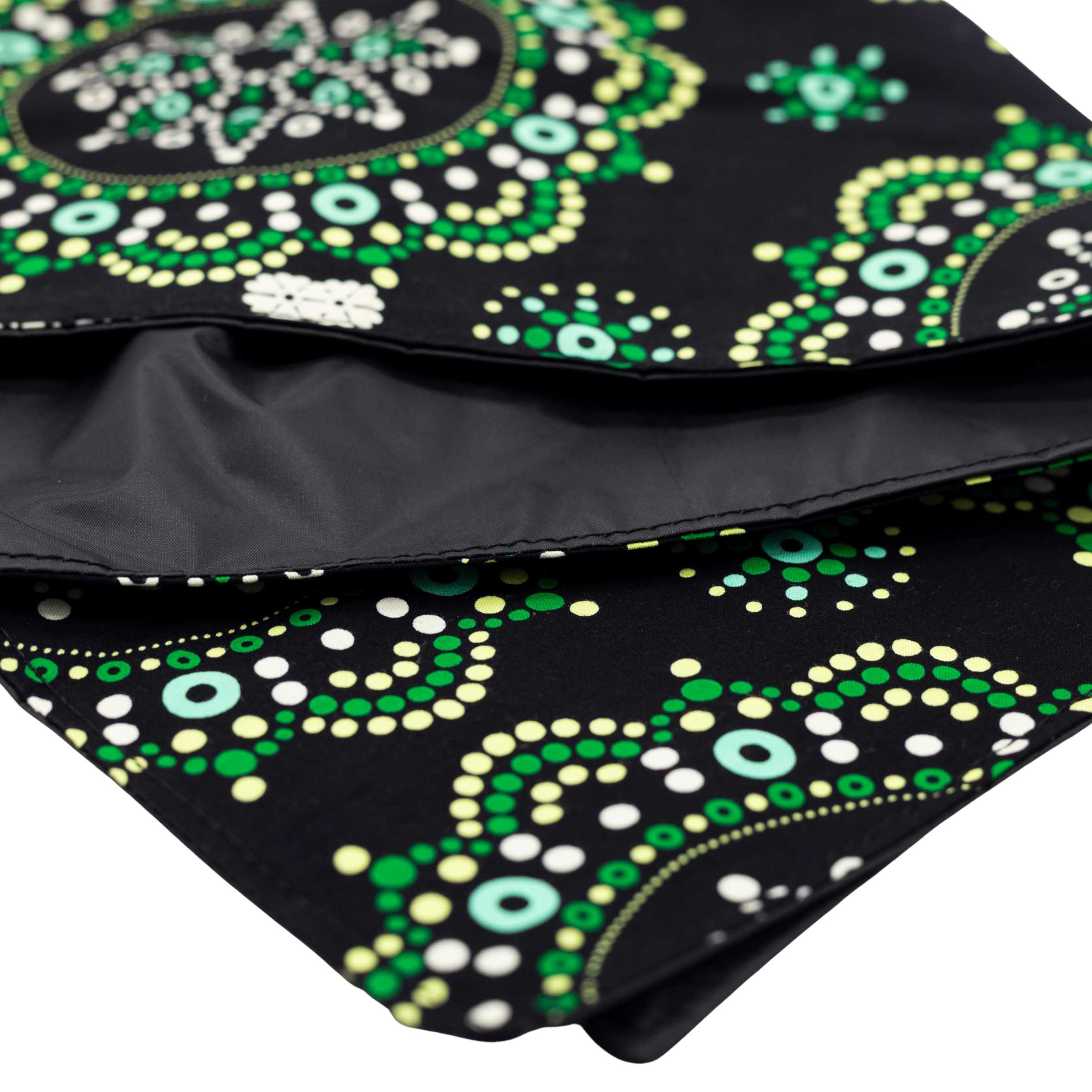 Asha Ankara Diaper Bag - African Print Baby Bag for Parents