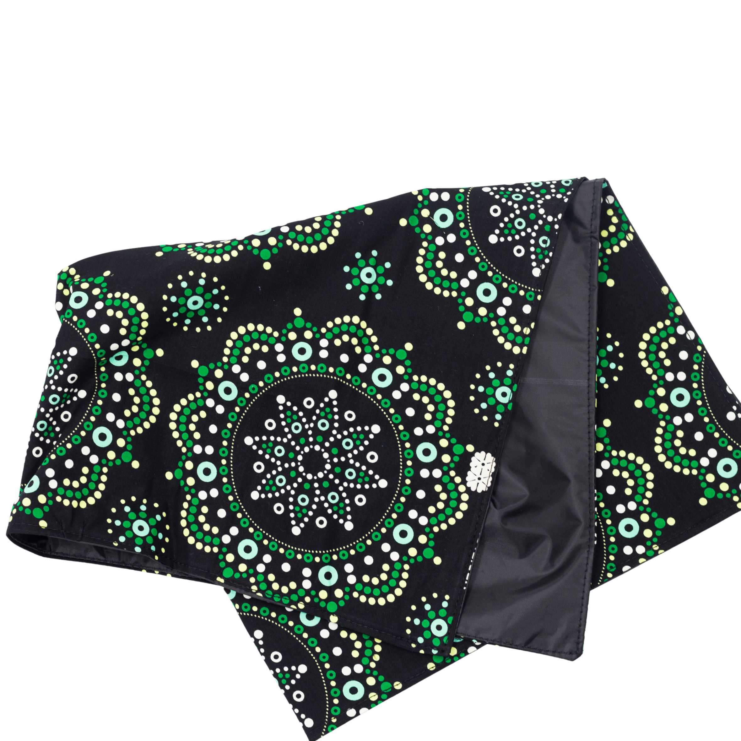 Asha Ankara Diaper Bag - African Print Baby Bag for Parents