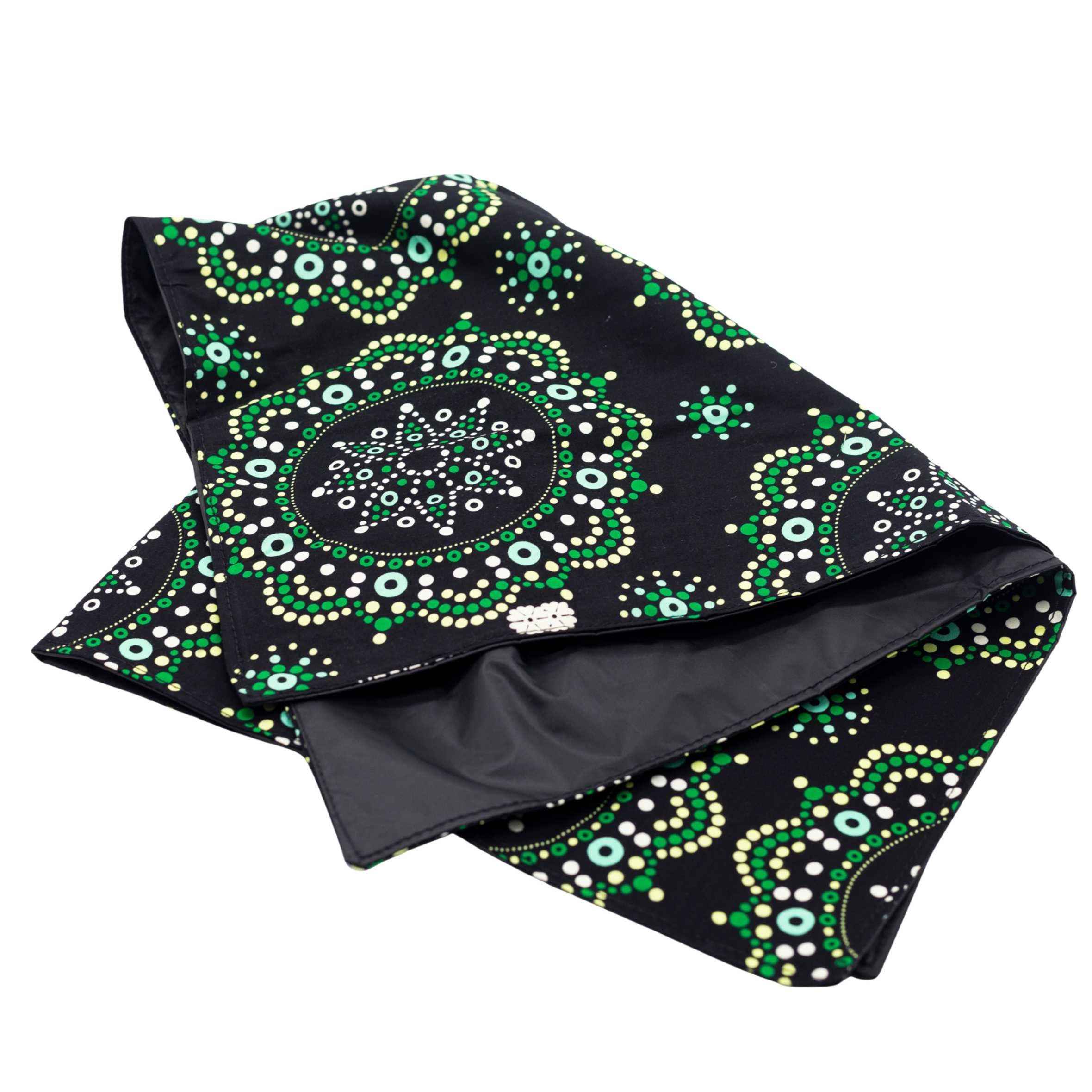 Asha Ankara Diaper Bag - African Print Baby Bag for Parents