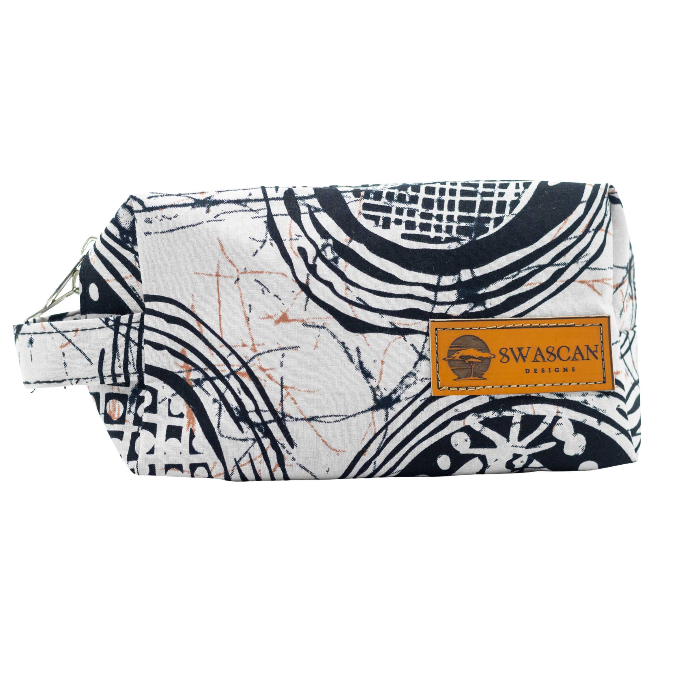 Binti Ankara Laptop Bag Set - Batik Print Work Bag & Washbag