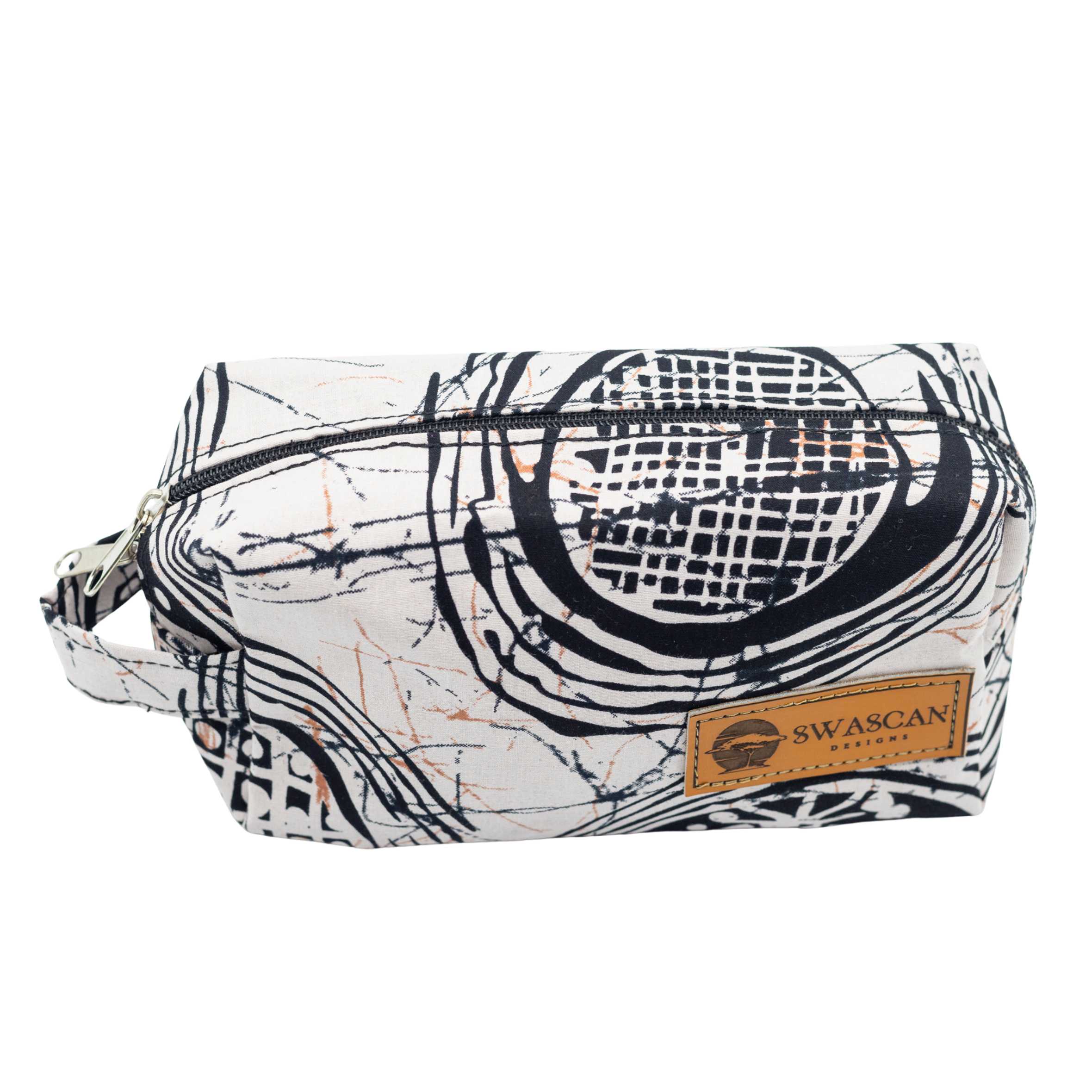 Binti Ankara Laptop Bag Set - Batik Print Work Bag & Washbag