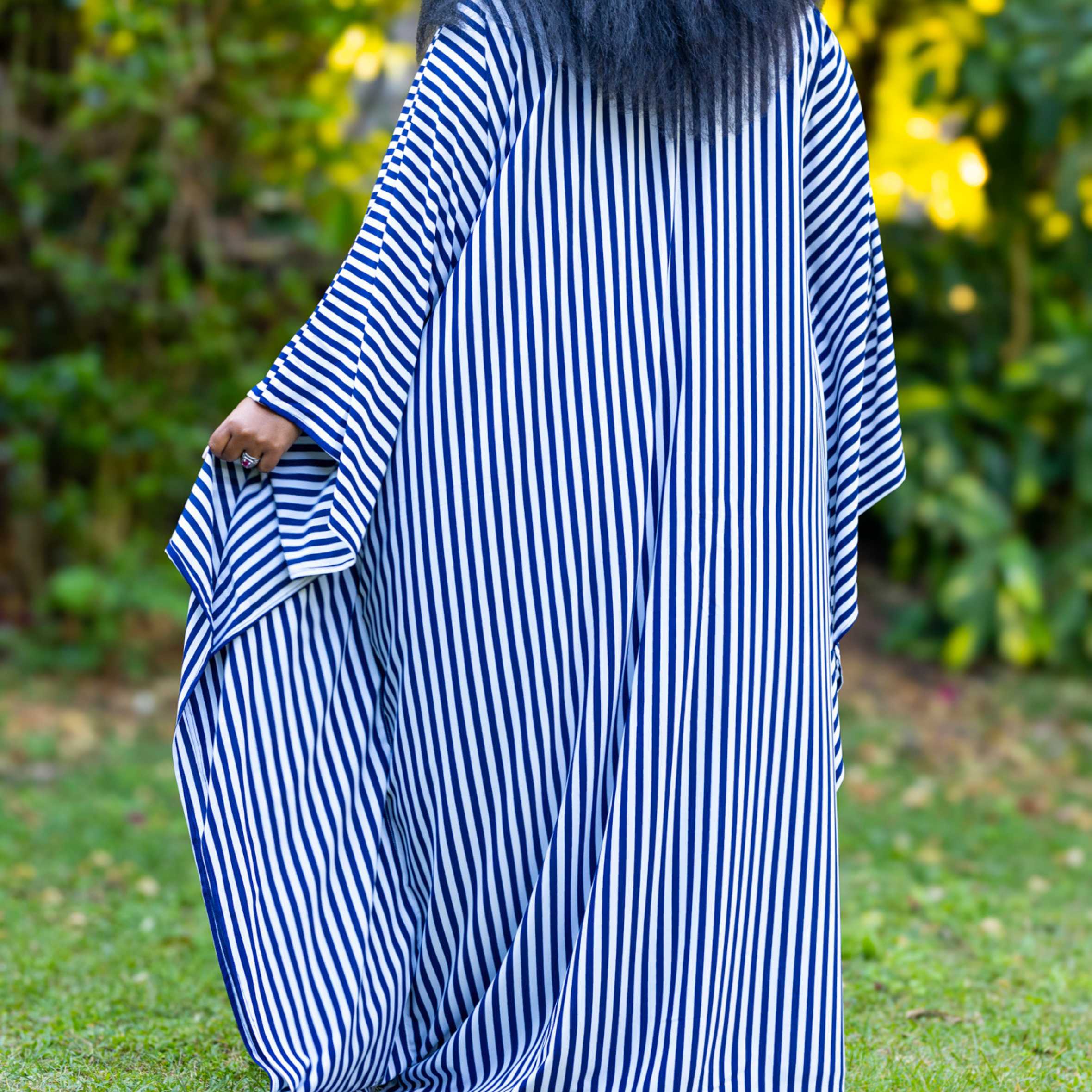 The Bahari Kimono | Bold Stripes, Effortless Flow