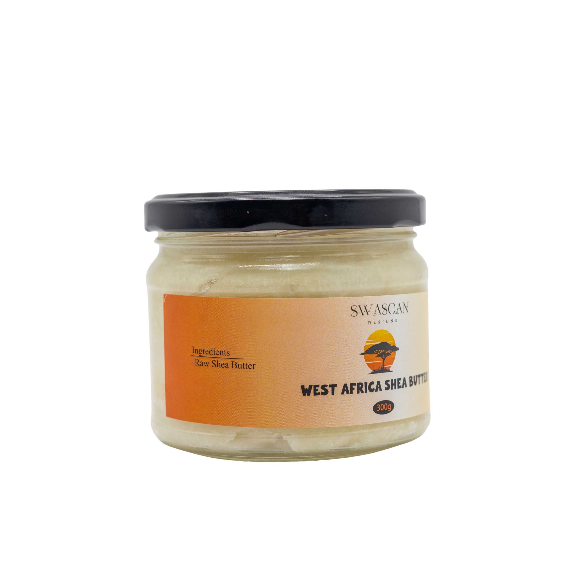 West Africa Shea Butter - 2 Jar Set | 300g of Pure Skin & Hair Nourishment