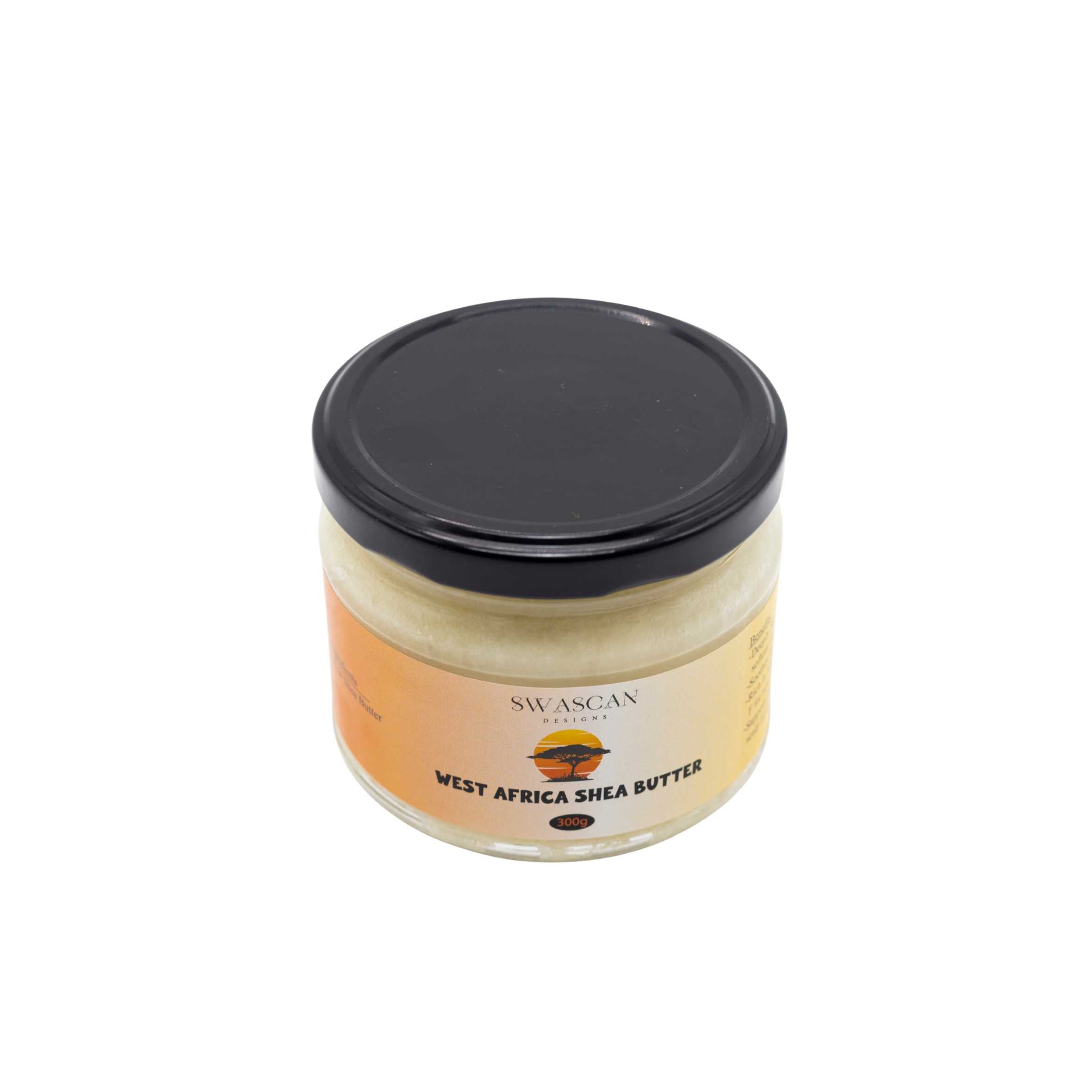 West Africa Shea Butter - 2 Jar Set | 300g of Pure Skin & Hair Nourishment