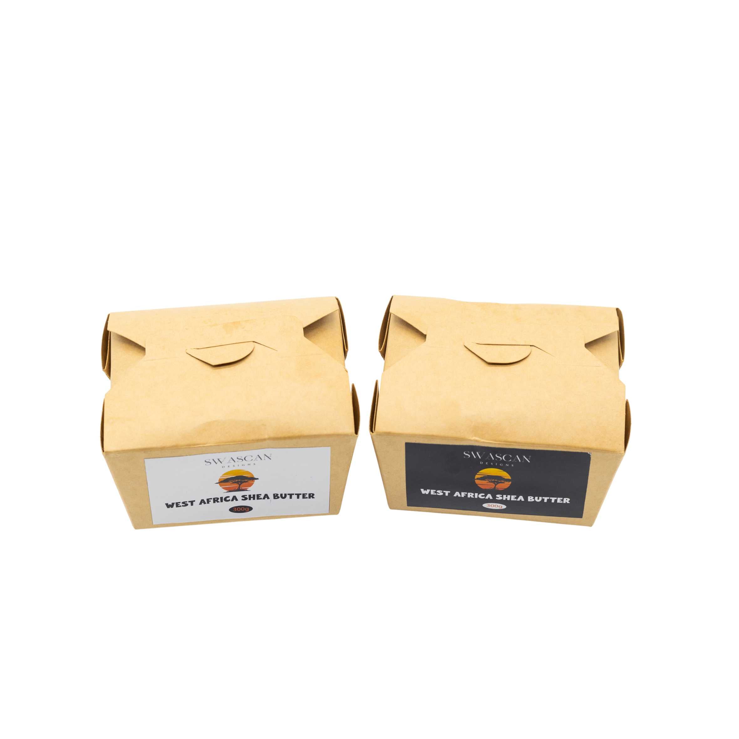 Pure West African Shea Butter - 2 Jar Set (300g Total)