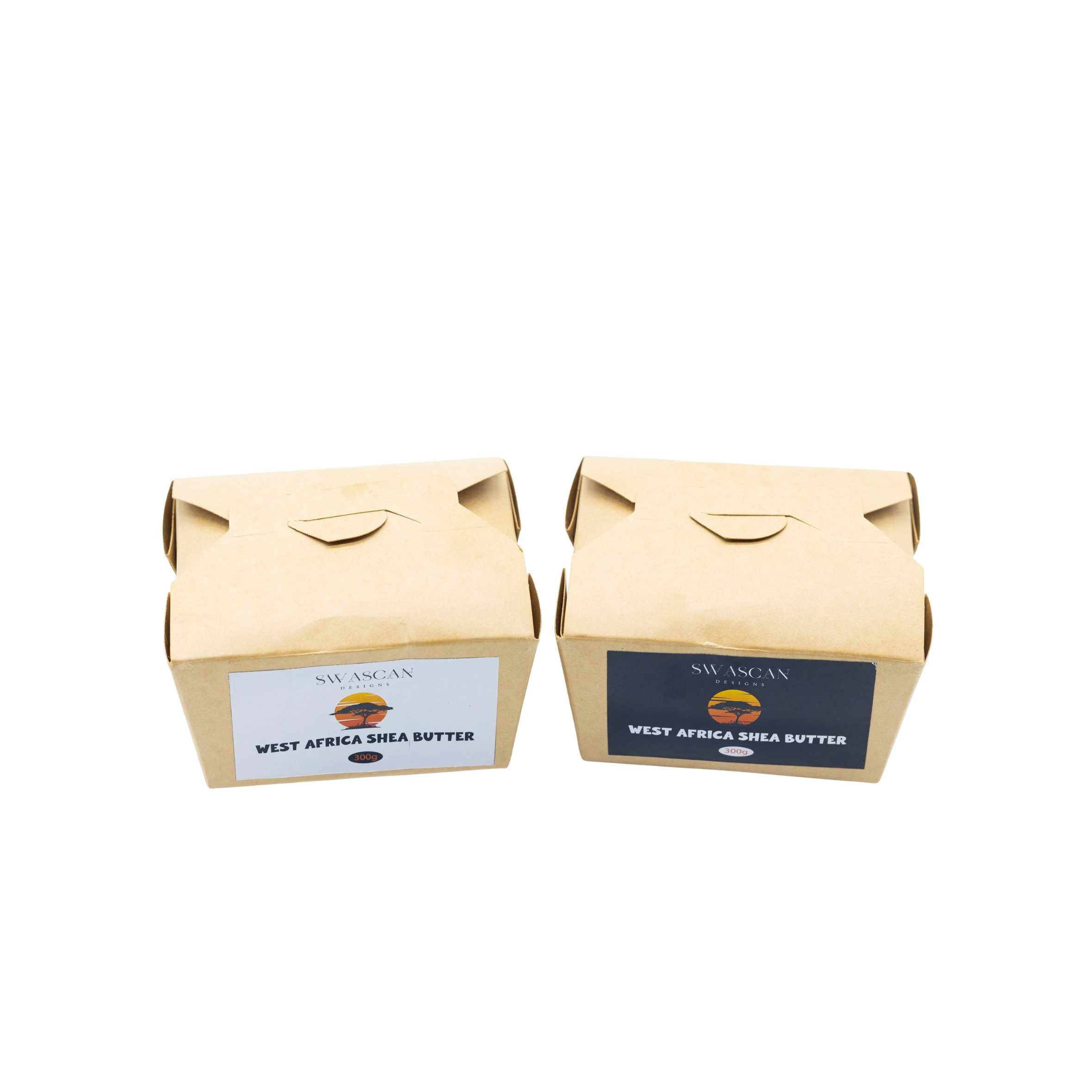 West Africa Shea Butter - 2 Jar Set | 300g of Pure Skin & Hair Nourishment