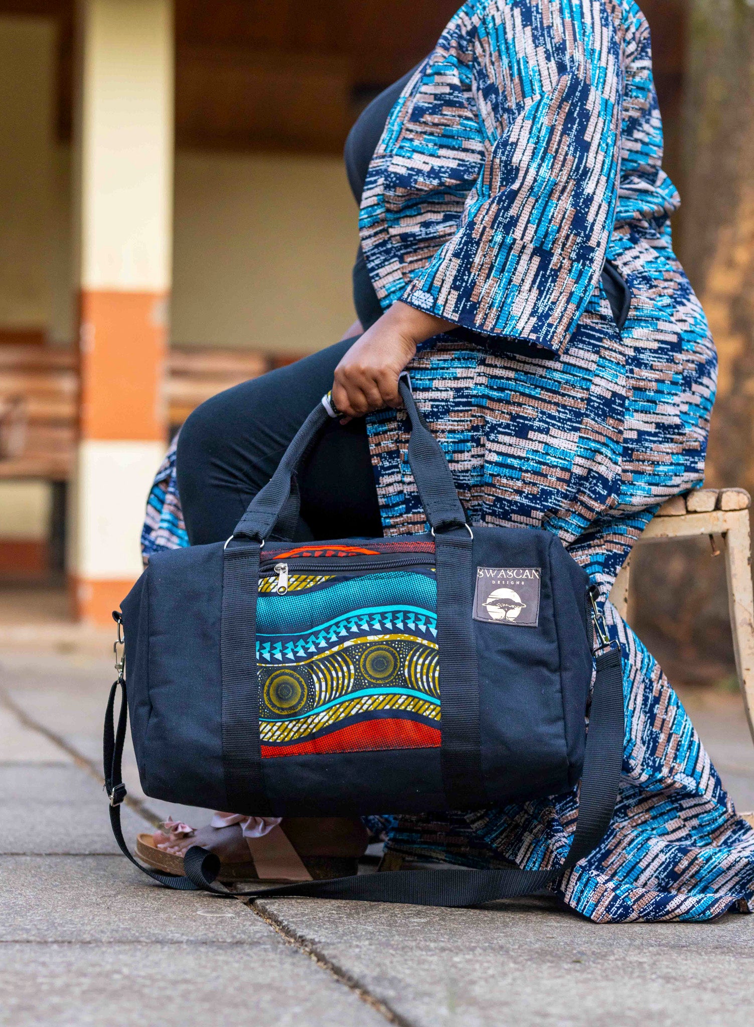 SwaScan Travel Bag | Handwoven Craftsmanship for the Modern Explorer