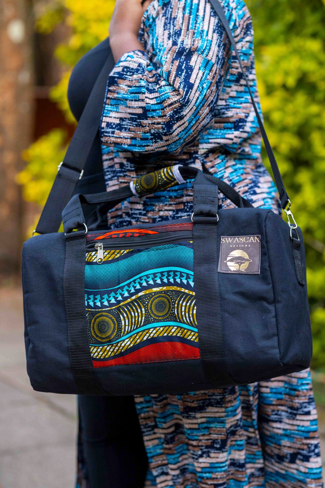 SwaScan Ankara Travel Duffel Bag - Weekend Overnight Bag