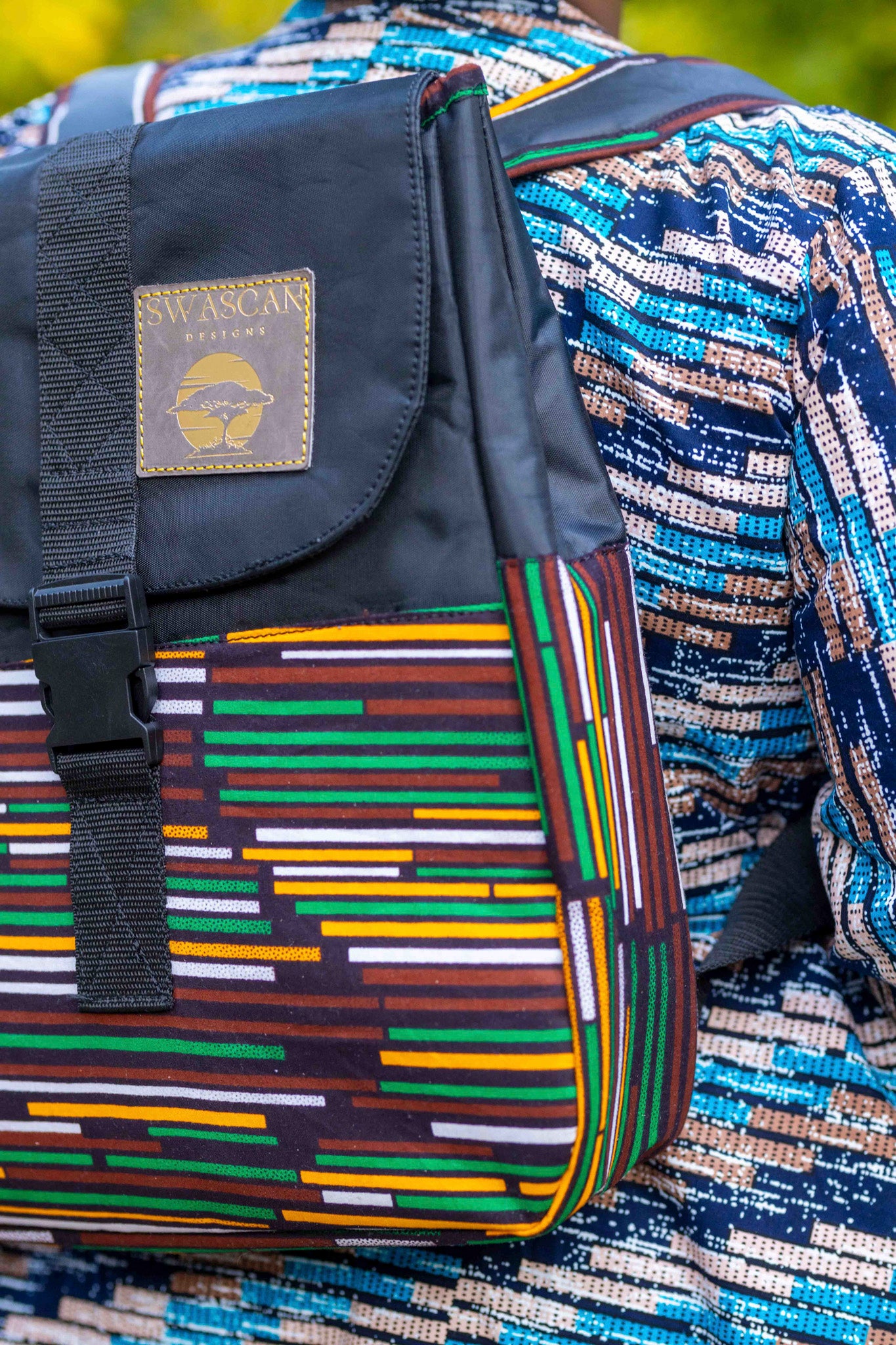 Mochila Siaya | Diseño moderno tejido a mano con artesanía atemporal