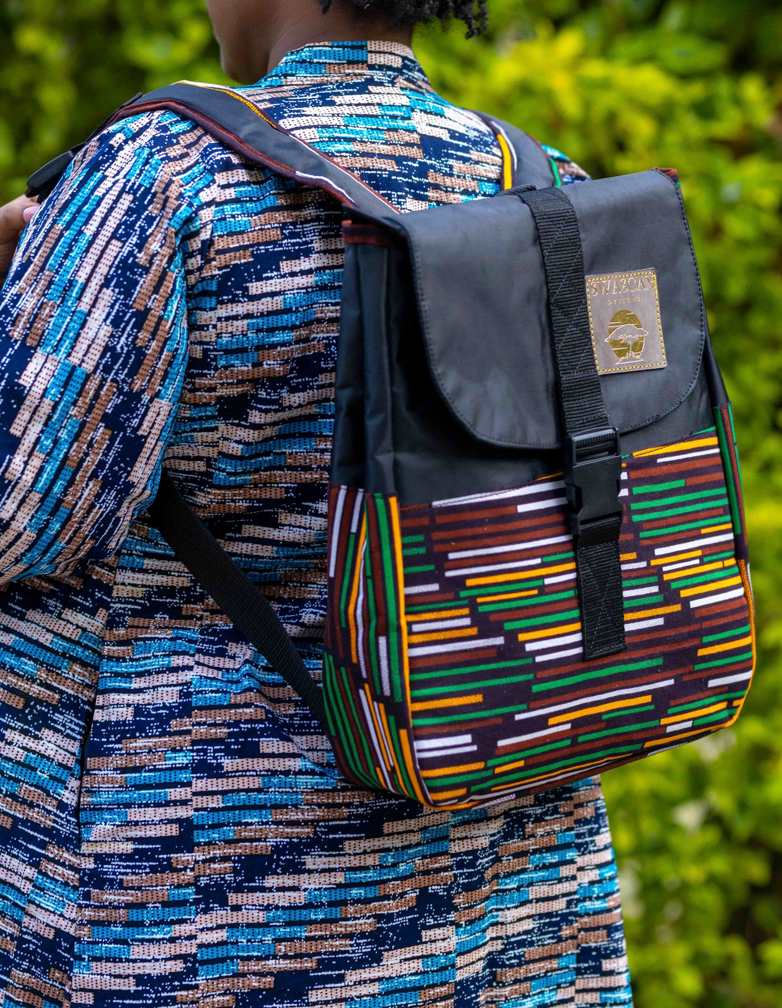 Mochila Siaya | Diseño moderno tejido a mano con artesanía atemporal