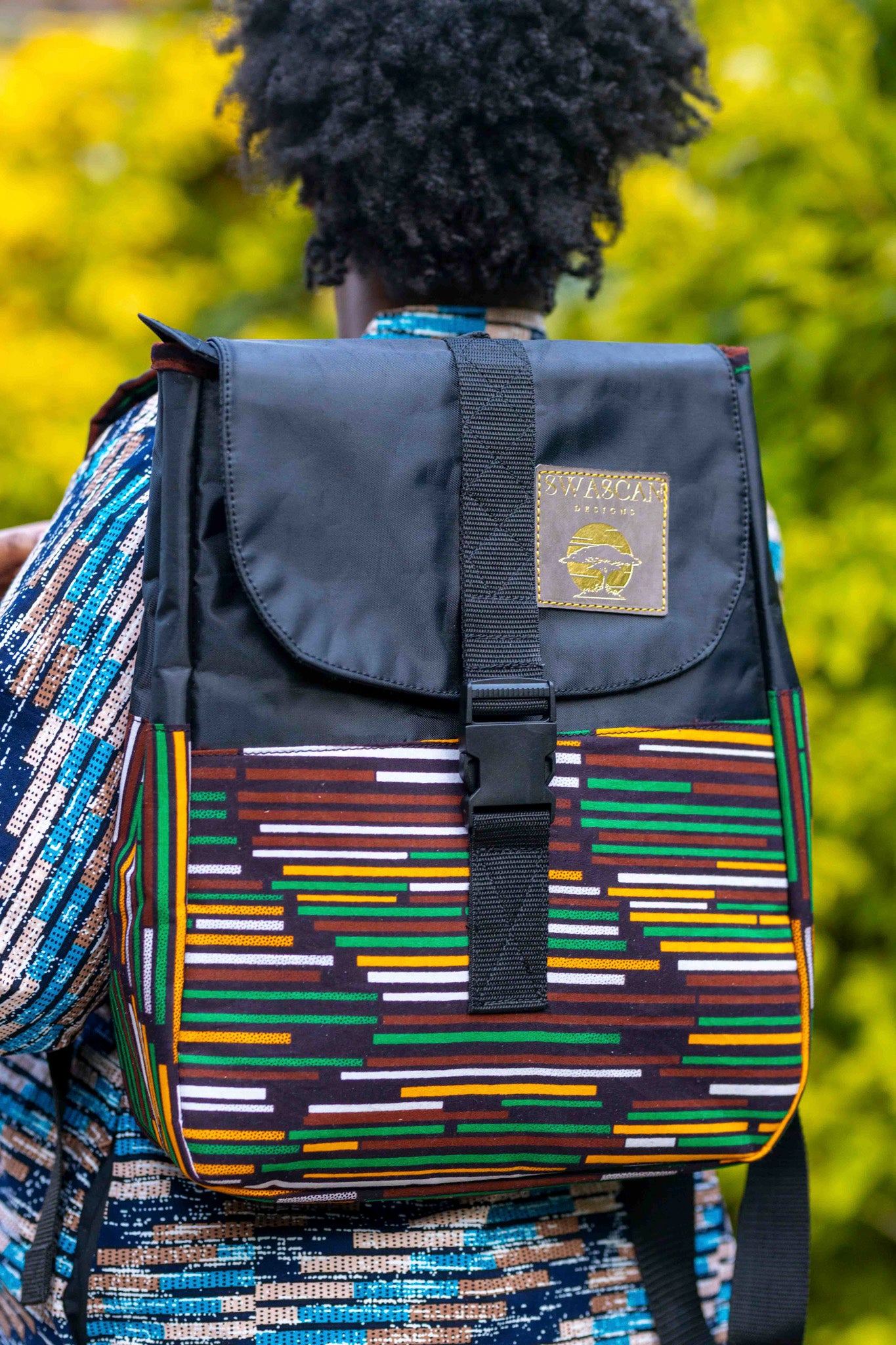 Mochila Siaya | Diseño moderno tejido a mano con artesanía atemporal