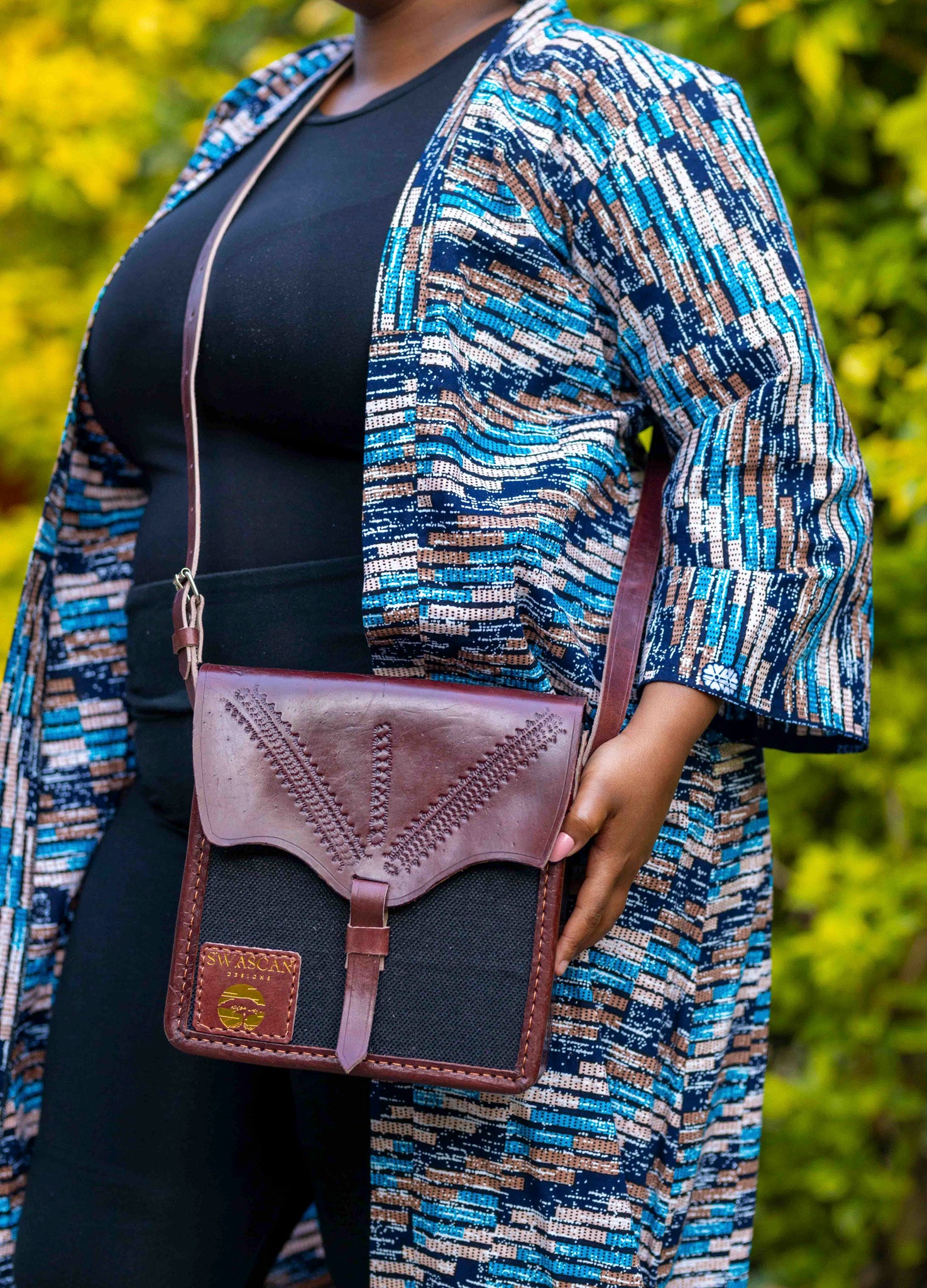 SwaScan Dime | Un sac bandoulière tissé à la main avec cœur et héritage